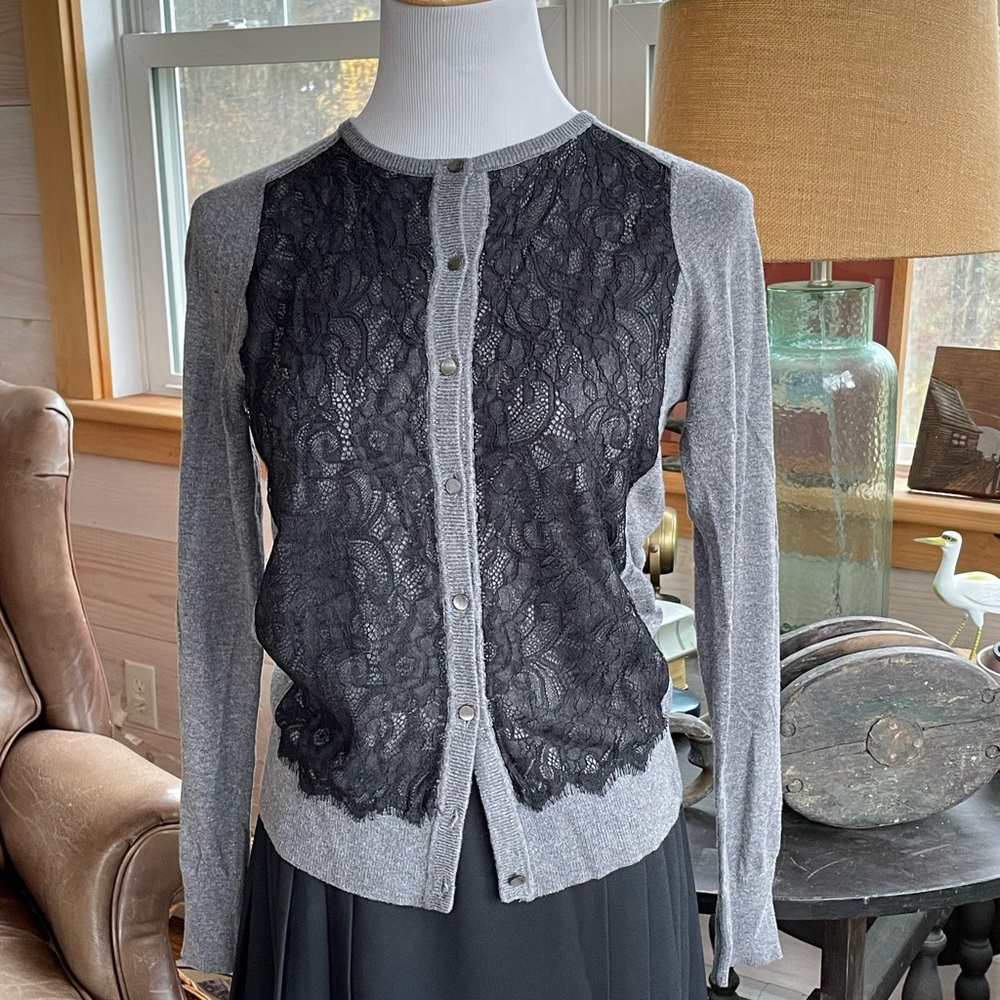Ann Taylor lace cardigan